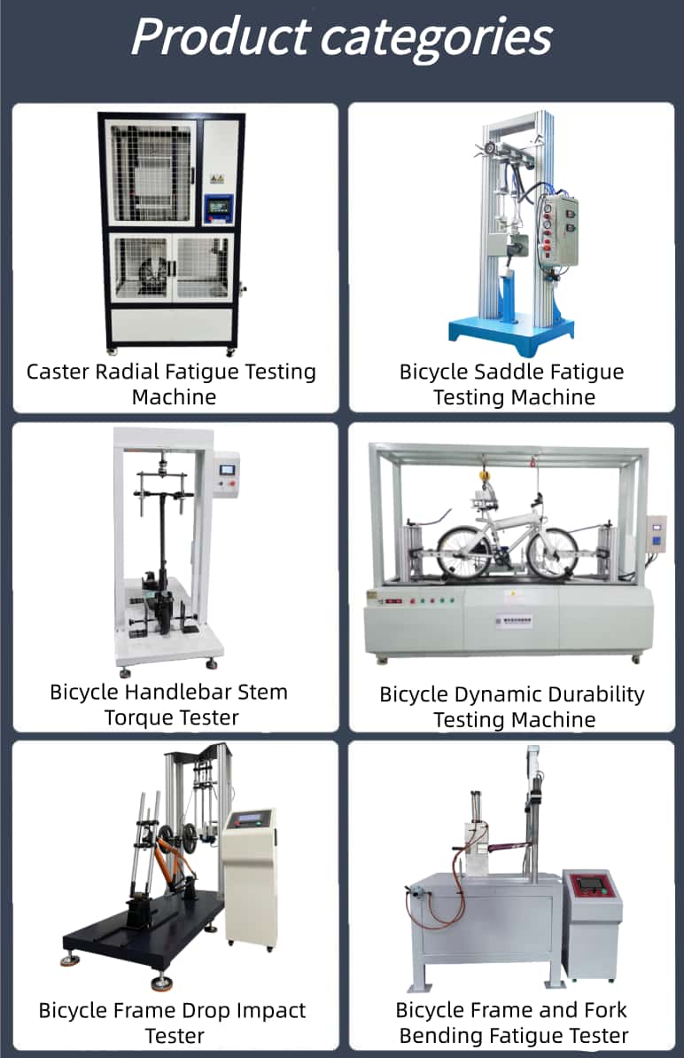 Bicycle Pedal Static Load Testing Machine - High Precision Pedal Force Fatigue Tester for Bicycle Frame Strength Evaluation