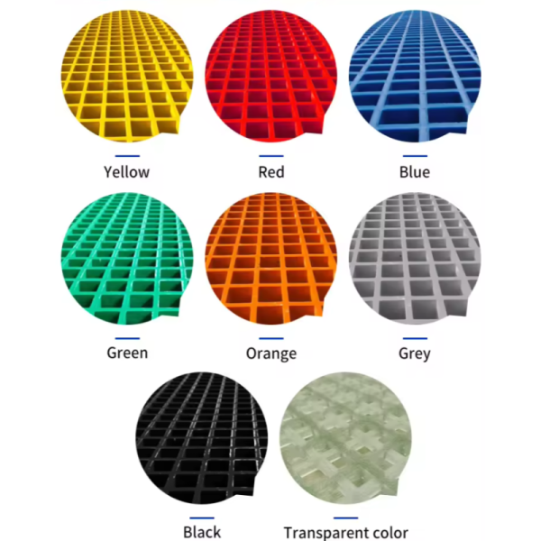 40*40*30mm Solar roof top panel mesh pedestrian walkway fiberglass grating FRP solar walkway