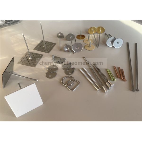 1-1/4" Corrosion Resistant Self Locking Washer 316 Stainless Steel Square Lock Washer For Rockwool Insulation