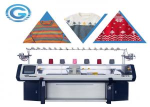 China Guosheng Double System 16G 52 Inch 14 Gauge Sweater Flat Knitting Machine on sale