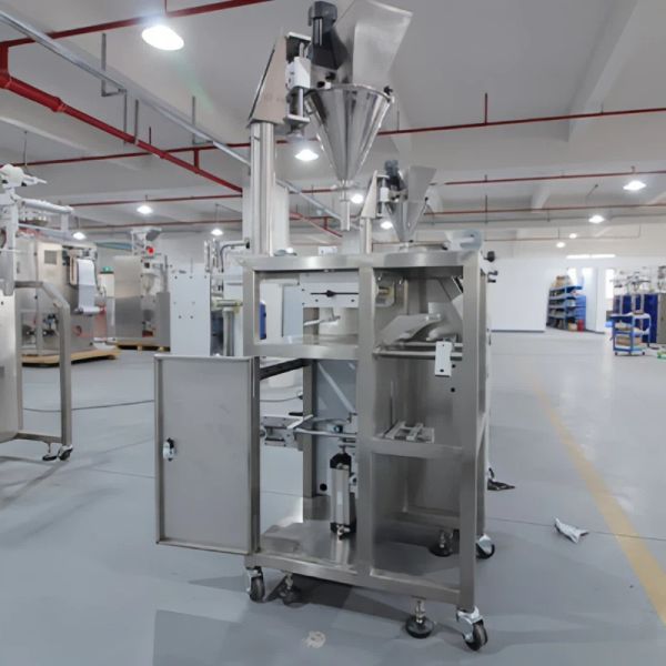 Three Servo Pillow Bag Packing Machine 60 Bags Automatic Powder Filling Machine