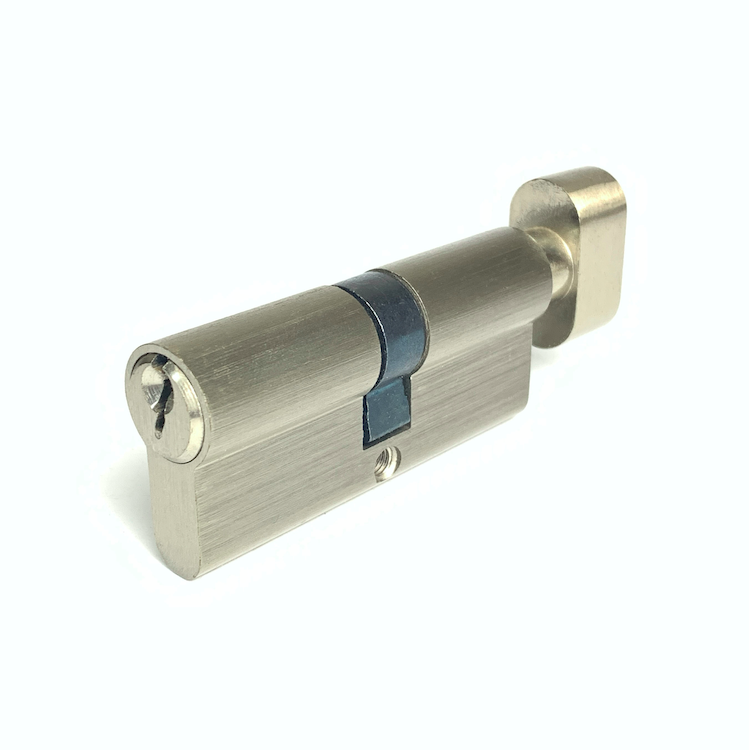 70mm Brass Cylinder Lock Customized Single Thumbturn Cylinder