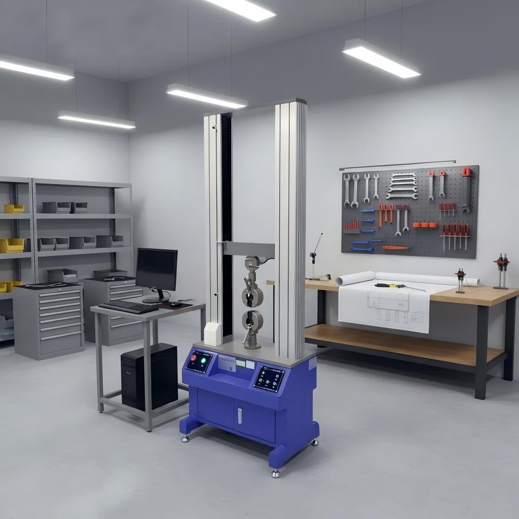 MY-128 Double Column Servo Universal Tensile Strength Testing Machine for Metal Rubber Plastic