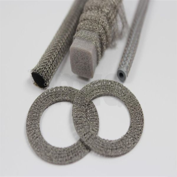 Customized Hole Size 2*3mm Compressed Knitted Mesh Out Diameter 5-300mm Or Customized