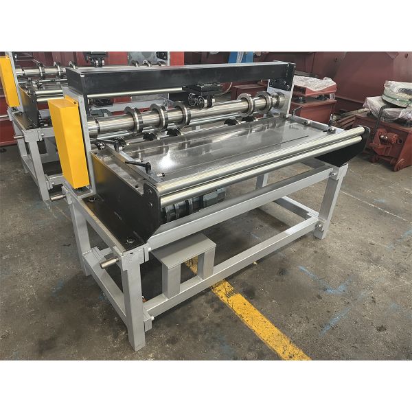 0.4-0.8mm Thickness Color Steel Coil Simple Slitting Machine