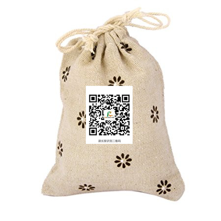 Eco Friendly Printed Large Jute Drawstrng Bags Drawstring