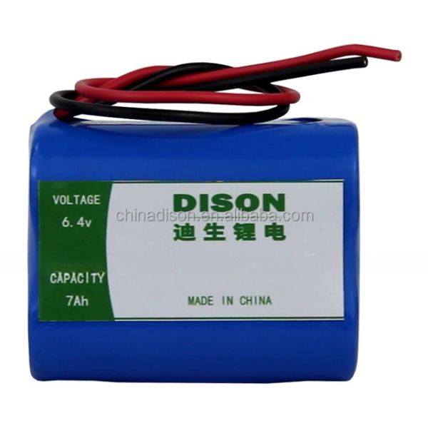 IFR26650 6.4v 7000mahLiFePo4 Lithium Ion Phosphate Battery Pack for Telecommunication