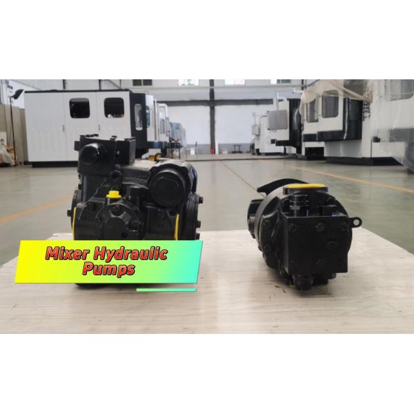 High Pressure Mixer Truck Hydraulic Pump Variable Displacement Closed Loop Piston Pump