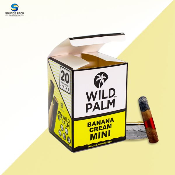 Counter Top Cigar Cardboard Packaging Boxes Customized
