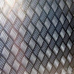 China AISI 5083 Alloy Sheet Aluminum Checkered Tread Plate 5 Bar 4 x 8  1.8mm Thickness Mill Finish on sale