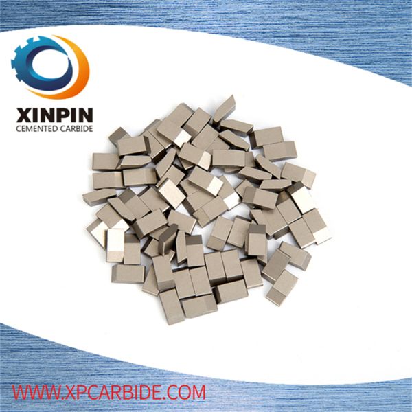 Customized Tungsten Carbide Saw Tips For Harder Rock WC Cobalt