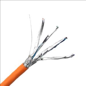 Buy cheap 23awg 650mhz LSZH CAT7 LAN Cable , Cat 7 Shielded Ethernet Cable product