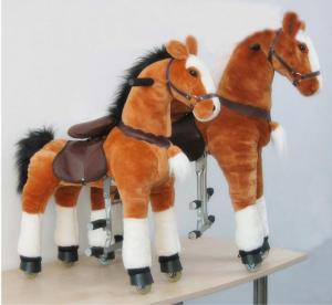 Buy cheap Amusement Park Equipment Mechanical Pony Kid Ride On Walking Animal Rocking Horses product
