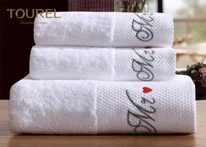 Cotton Bath Hotel Towel Set Widely Use Bathroom &  Gym Towel Sets