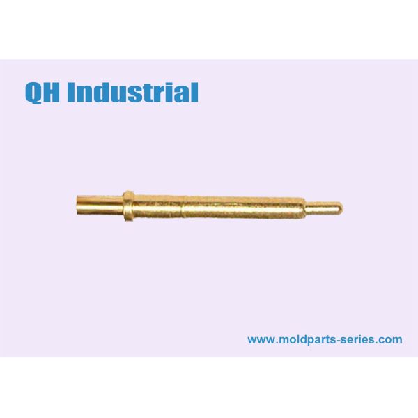 Pogo Pin, Spring Loaded Pin,Customize Gold Plated 1A to 6A Current DIP Spring-Loaded Pogo Pin Manufacturer