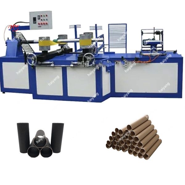 2-30 Layer Kraft Paper Tube Making Machine Dia Adjustable