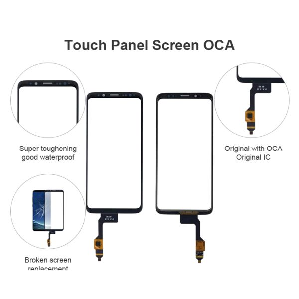 Custom Galaxy Samsung S9 Touch Glass LCD Screen Replacement With Oca