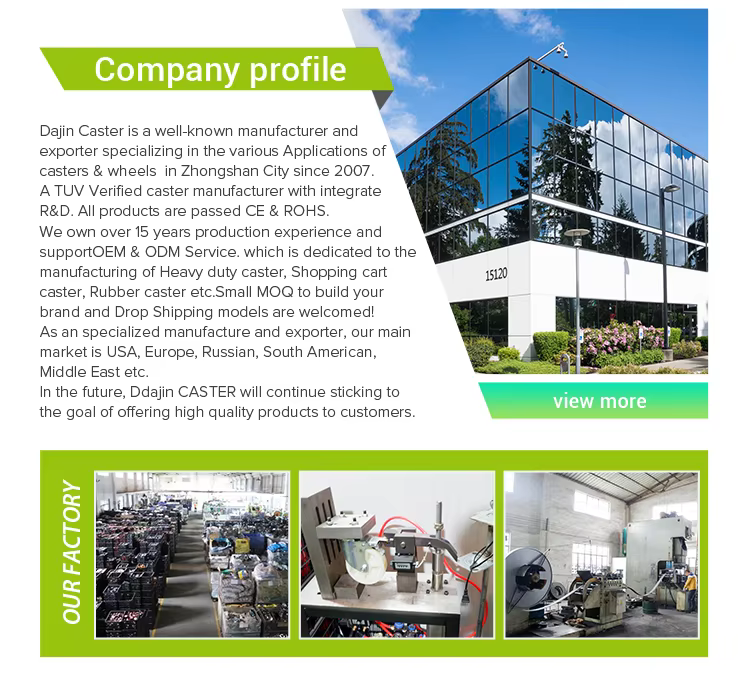 OEM ODM Customized Support Grey Color 2 3 Inches 50-75 kg Load Capacity TPR Stainless Steel Apparatus Casters