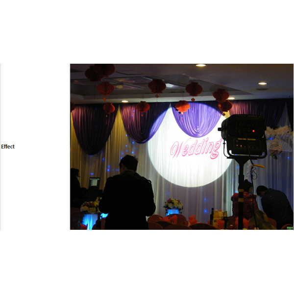 Professional Follow Spot Beam Light , 1200w Wedding Stage Lighting With Support And Flight Case