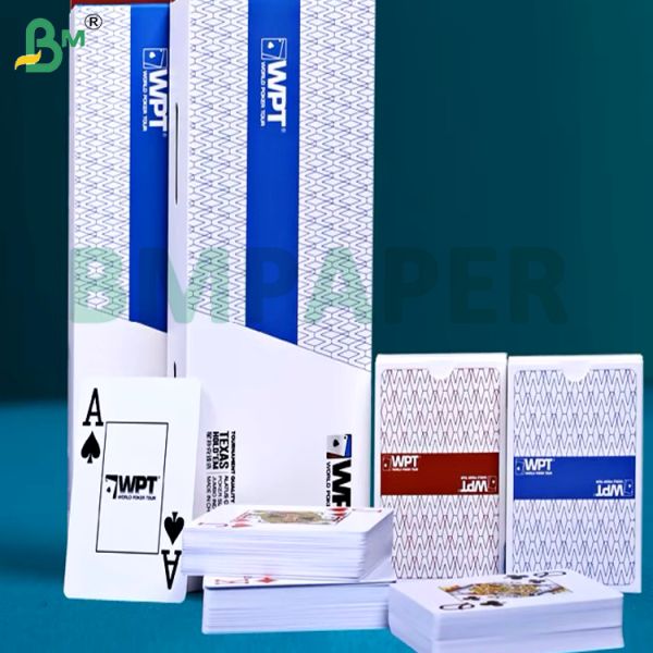 280gsm Coated Smooth High Folding Resistance Black Core Poker Playing Cards Paper 280gsm Coated Smooth High Folding Resistance Black Core Poker Playing Cards Paper