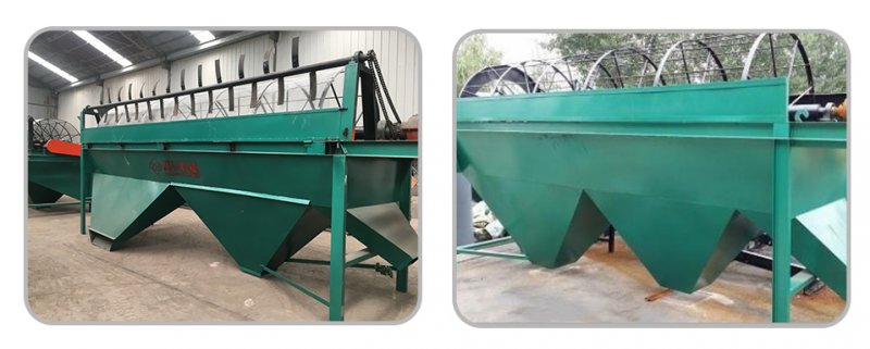 11kW Drum Fertilizer Screener Machine For Bulk Materials Customized