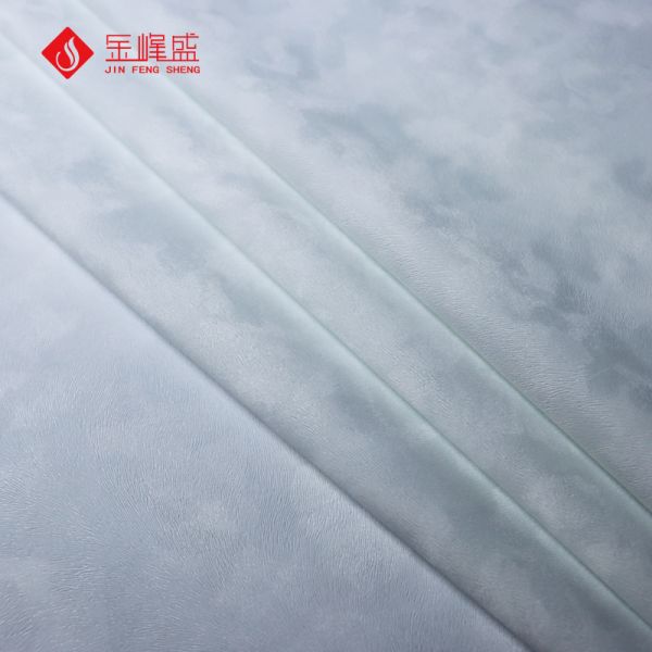 White Color Flock Paper Fabric Material for Luxury Jewelry Box