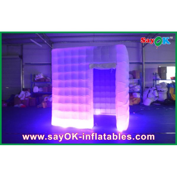 Photo Booth Wedding Props Logo Printed Inflatable Photo Booth , Indoor Inflatable Event Tent