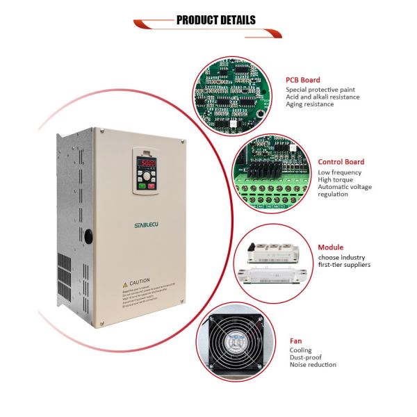 380V 30KW AC Frequency Inverter VFD 3 Phase Drive