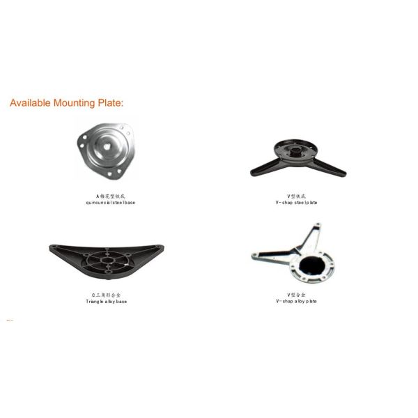 Iron / Stainless Steel Replacement Metal Table Legs , Metal Sofa Feet Long Durability