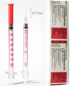 Buy cheap BD Insulin Syringe | Becton Dickinson Insulin Syringe | BD Ultra-Fine Insulin Syringe , 1ml product