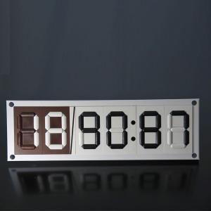 China Double Sided Digital Flip Led Display Timer Digital Countdown Display 17mm Thick on sale