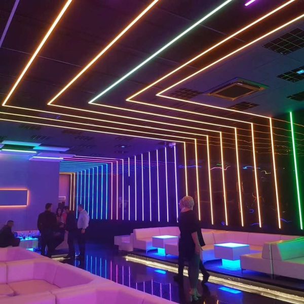 578LEDs 35W 12MM Rgb Led Strip Waterproof For KTV Shopping Mall