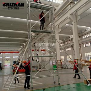 Buy cheap Easy Install Mobile Aluminum Scaffolding Tower 3m 12m Height product