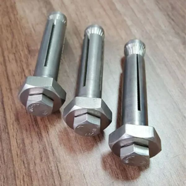 Carbon Steel Sleeve Type Expansion Anchor Stainless Steel Polished Hex Head Anchor