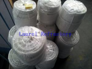 China Eco Friendly Ceramic Fiber Refractory Cloth Rope Tape Textile ISO9001 on sale