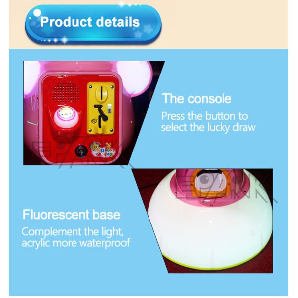 Arcade Naughty Cat Kids Gashapon Capsule Toy Vending Machine