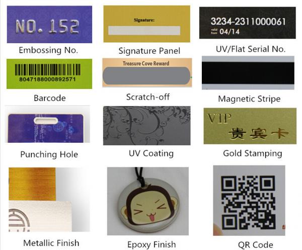 MDC696 PVC card with magnetic stripe signature panel