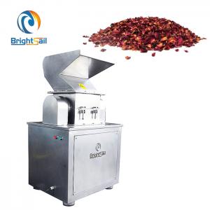 China Tea Leaves Crusher Machine Dry Hibiscus Flowers Pieces Powder Grinder Machine on sale