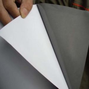 China Transparent Self Adhesive Inkjet Vinyl Grey Removable Outdoor Inkjet Vinyl on sale