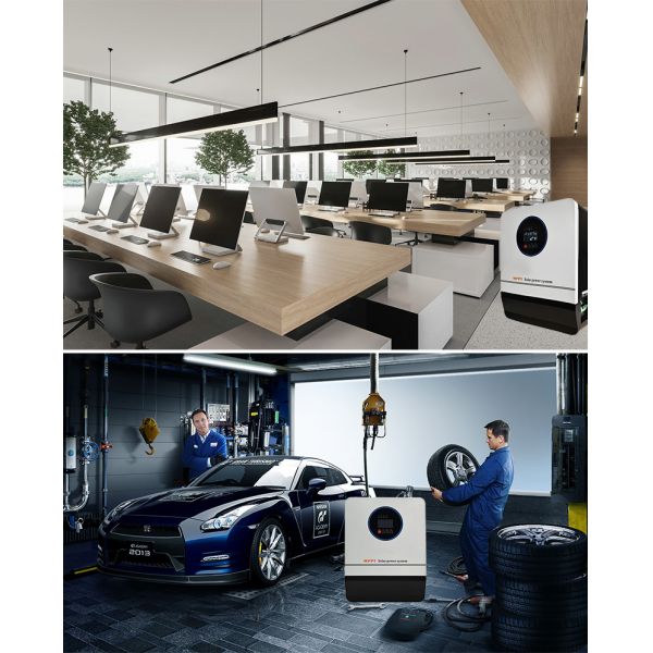 Sine Wave Inverter Portable Solar Generator Power Station Energy Storage System