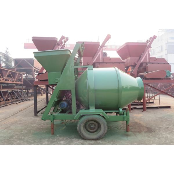 Small Electric Commercial Concrete Cement Mixer New Type Mobile JZCP350 Concrete Mixing Machine