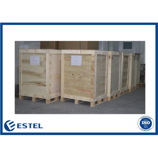 IP55 19 Inch Weatherproof Network Enclosure Outdoor Telecom Cabinet