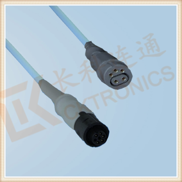 HP Twinax Invasive Blood Pressure Cable Medex Logical Insulated Type