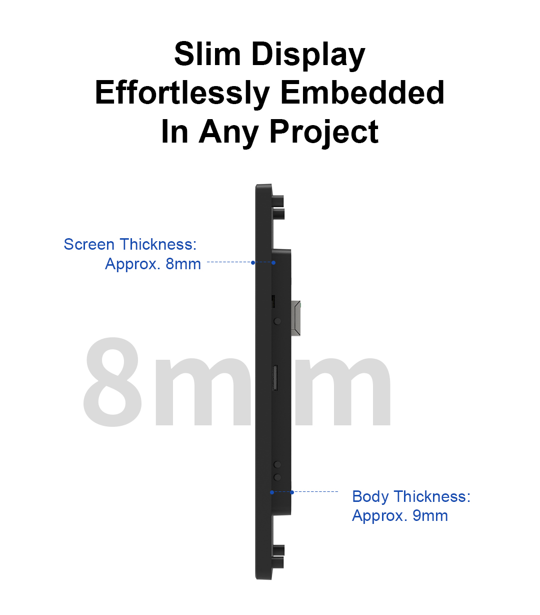 JC1060P470C_I_W_Y High performance 7-inch screen integrated development kit: ESP32-P4 main control, integrated camera, ready to use