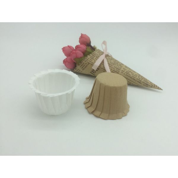 K Cup Round Disposable Coffee Filters High Ranking Eco - Friendly Customized Size