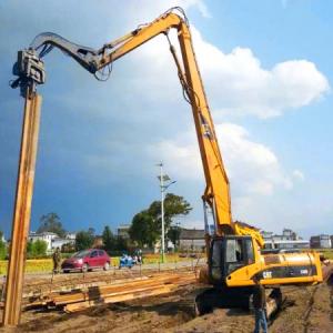 Buy cheap Custom Made Quick Production Time 21 Meters Pile Foundation Excavator Pile Driving Arm product