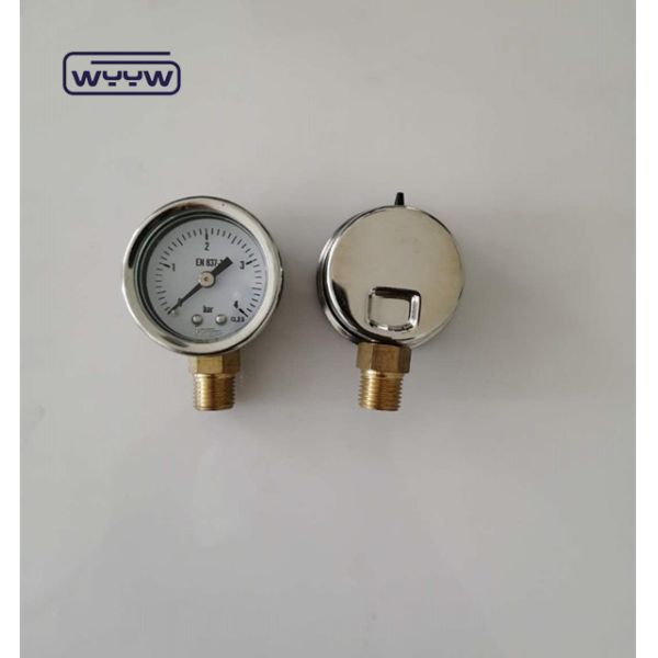 Dial Manometer And Pressure Gauge Bottom Mount Class B