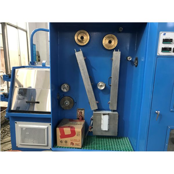Industrial Custom Wire Drawing Machine 22KW Main Motor Low Power Consumption