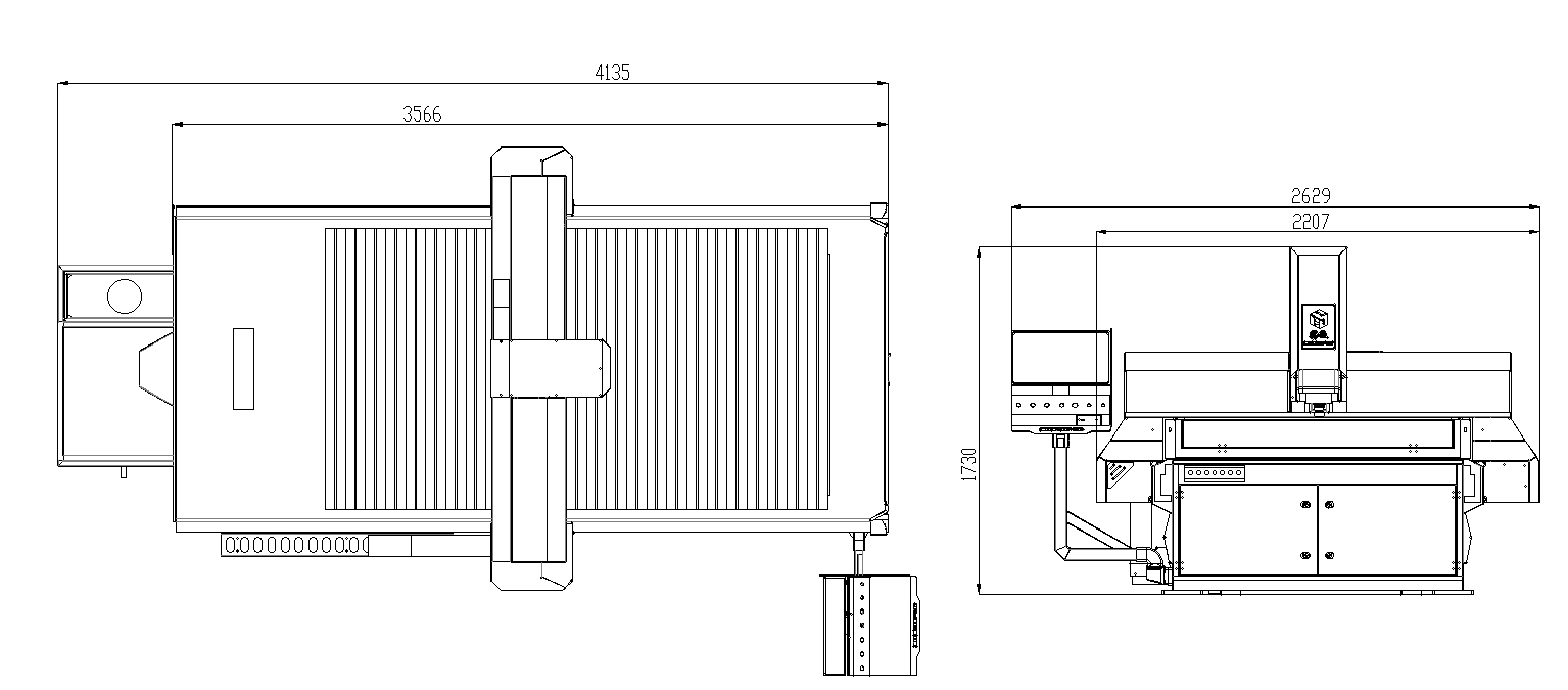 Industrial CNC Router for Insulation Materials Phenolic Board