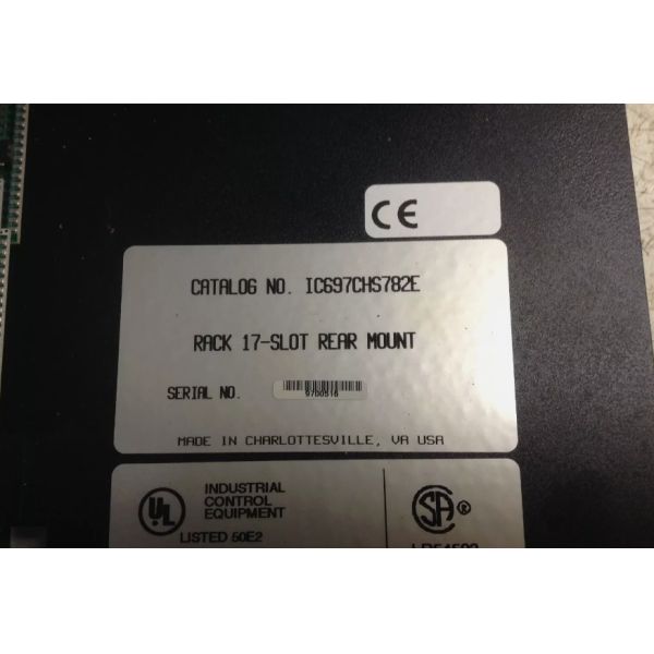 IC697CHS782 GE VME Integrator Racks